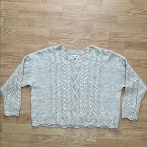 Lucky Brand Cable Knit Sweater size XXL